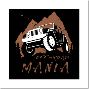 Off-Road Mania Posters and Art